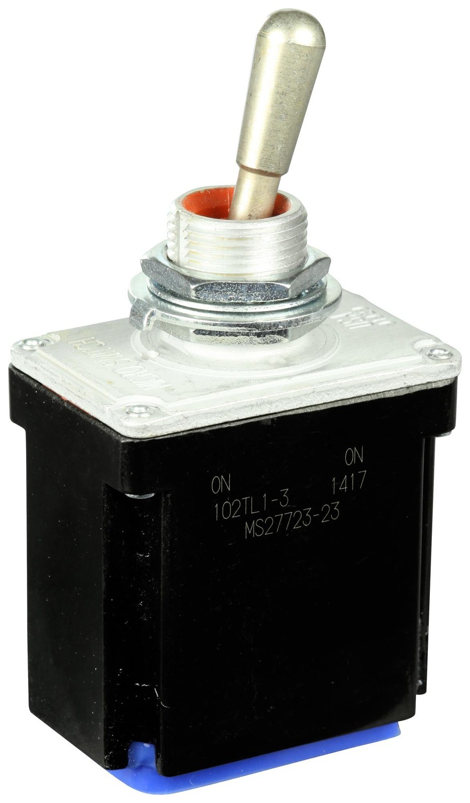 Honeywell 102Tl2-2 Toggle Switch, Dpst, 20A, 28Vdc, Panel
