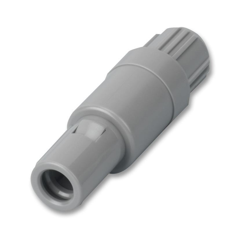 Redel Pag.m0.8Gl.ac52G Plug, 5mm, Grey, 8Way
