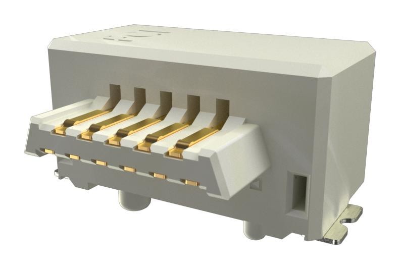 Amphenol Communications Solutions 10162583-411111Lf Mezzanine Connector, R/a Hdr, 11Pos, 2Row/1mm