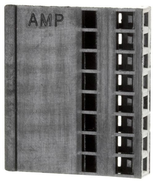 Amp Connectors / Te Connectivity 1-87175-8 Wire-Board Connector Receptacle, 8 Position, 2.54mm