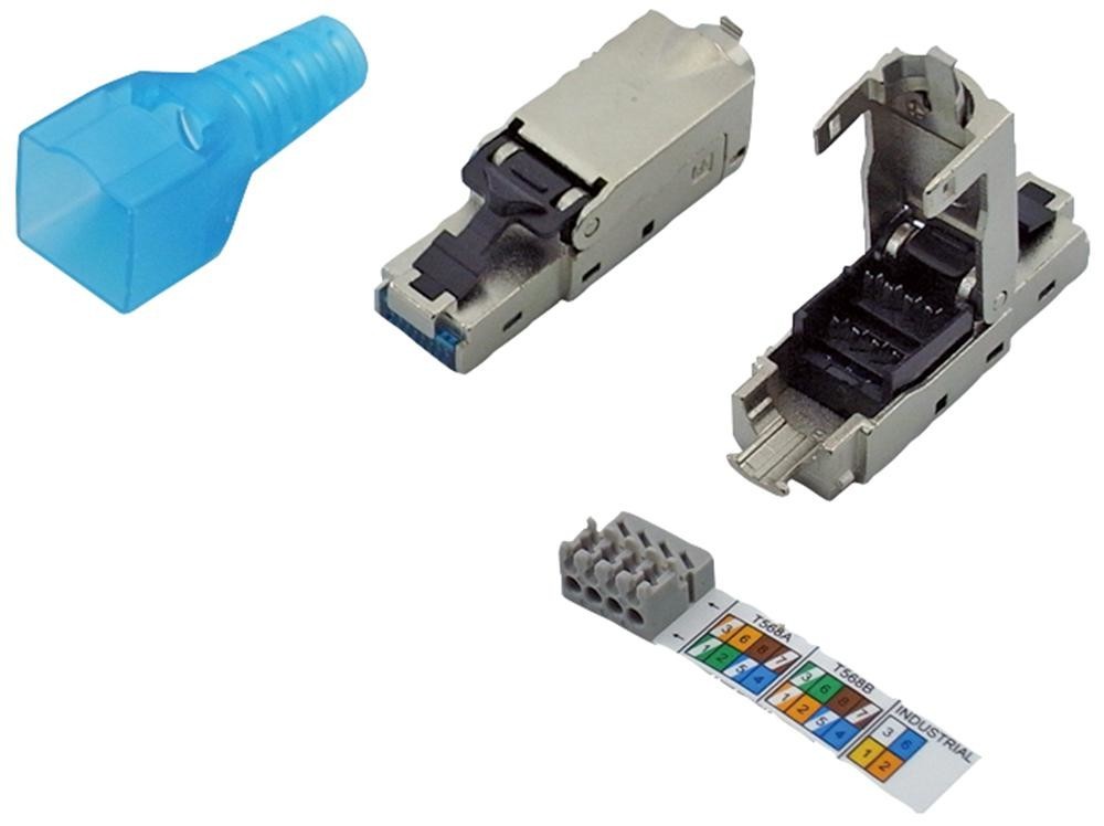 Tuk Pgsmc#12 Rj45 Connector, Plug, 8P8C, 1Port, Cable