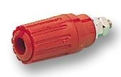 Hirschmann Test And Measurement 931714101 Socket, 4mm, Red, Pk5, Mls