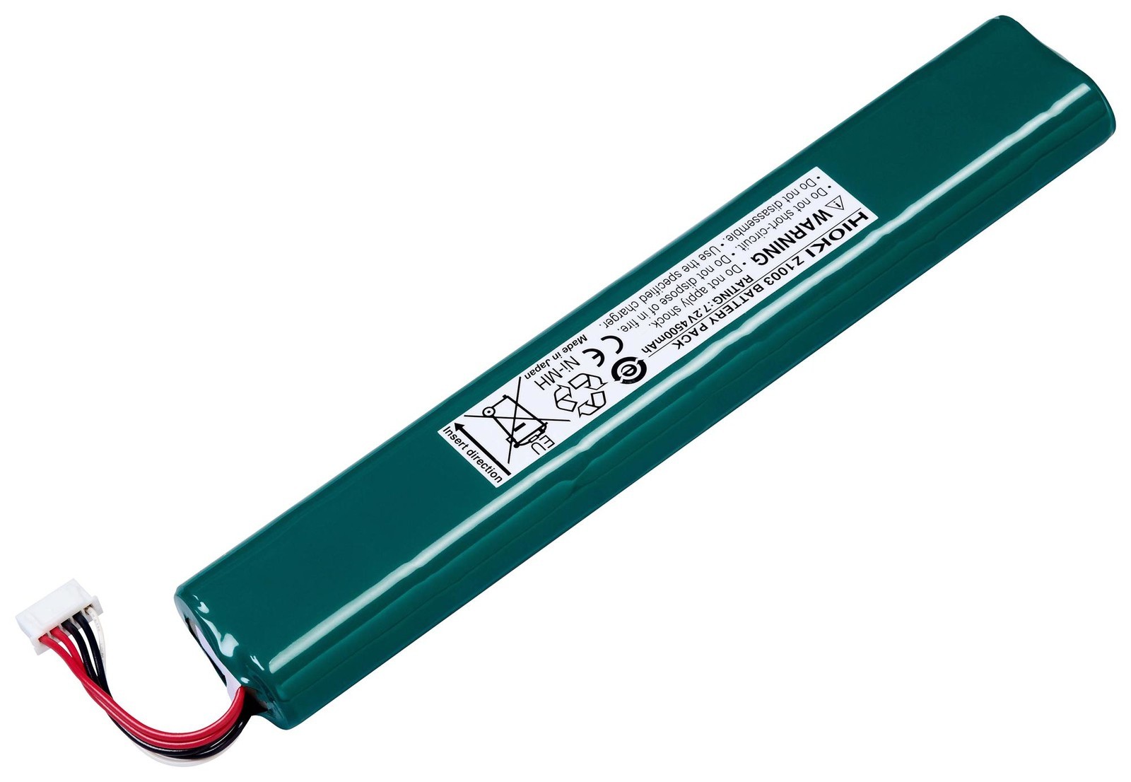 Hioki Z1003 Battery, 7.2Vdc, NIckel Metal Hydride