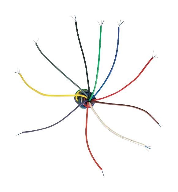 Van Damme 268001C Cable, 1Pair, 7/0.2mm, Black, Per M