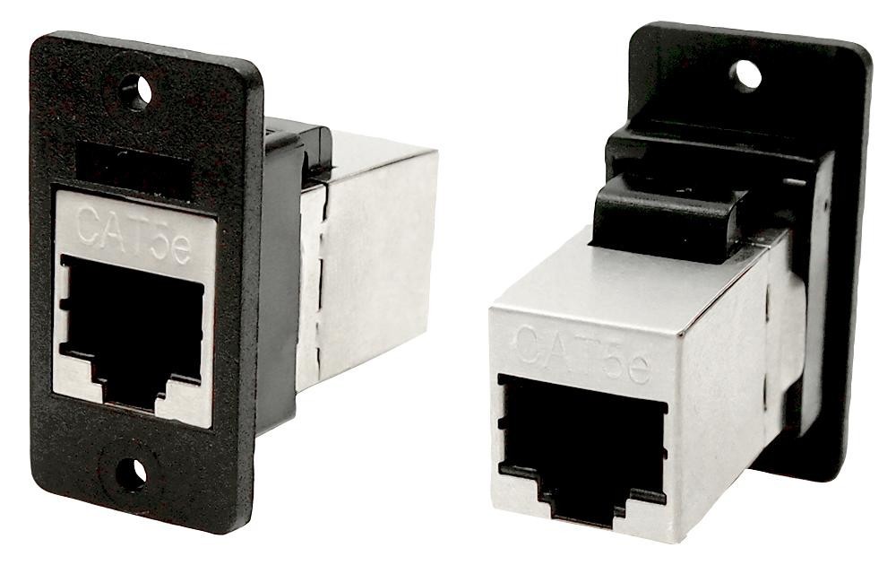 Cliff Electronic Components Cp30620Sx Modular Adapter, 8P Rj45 Jack-Rj45 Jack