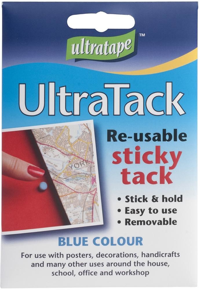 Ultratape 0492-Ultra Blue Tack Ultratape 50Gm