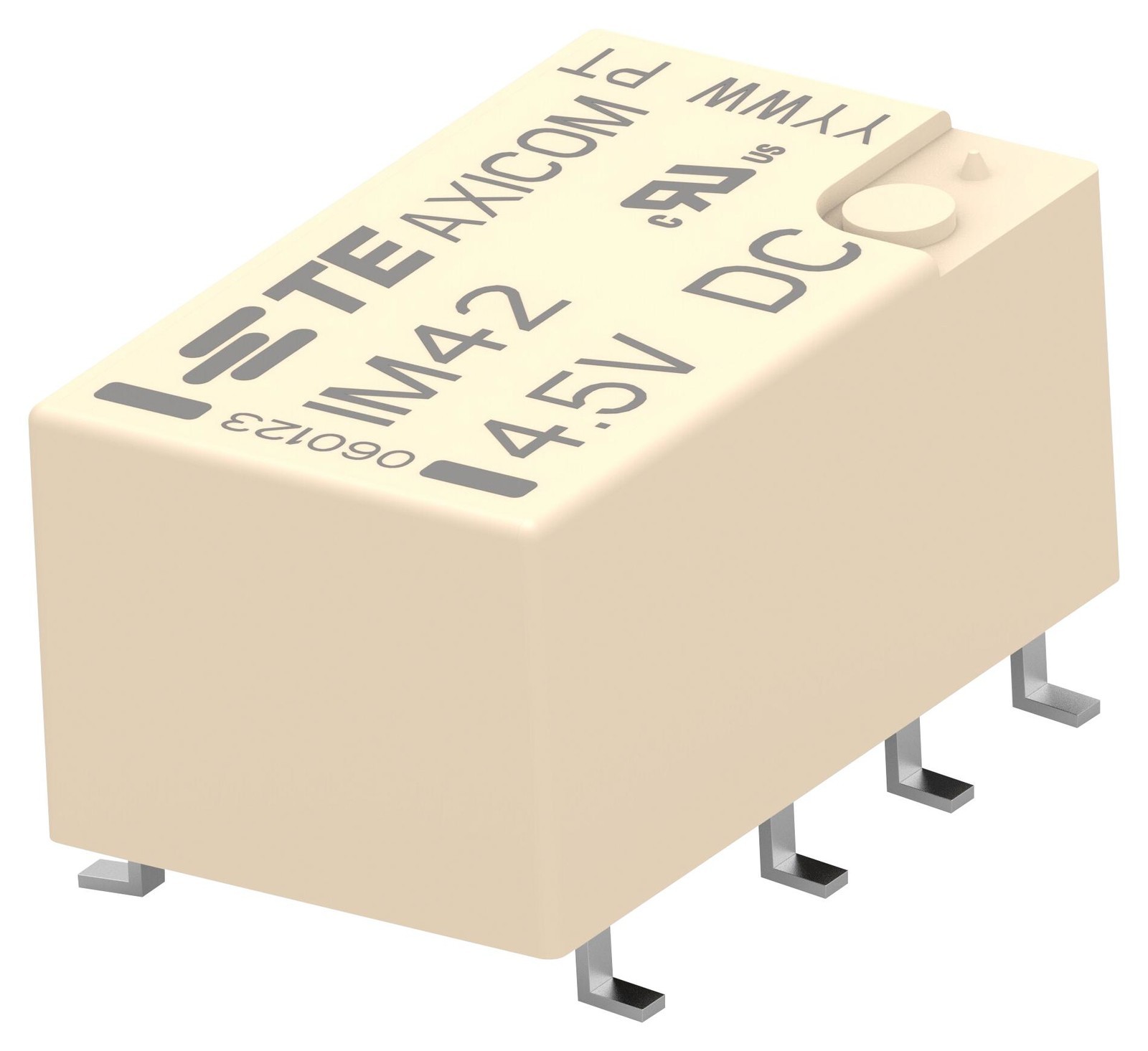 Axicom / Te Connectivity 3-1462040-1 Signal Relay, Dpdt, 2A, 4.5Vdc, Smd