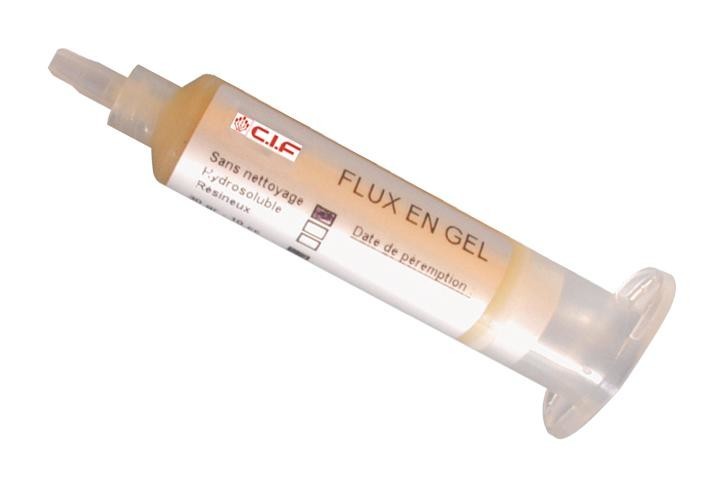 Cif F42202 Flux,no Clean Gel, Syringe Of 10 Cc