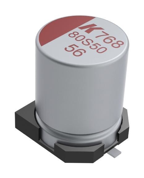 KEMET A768Eb396M1Glas045 Capacitor, 39Uf, 40V, Alu Elec Smd, Polymer