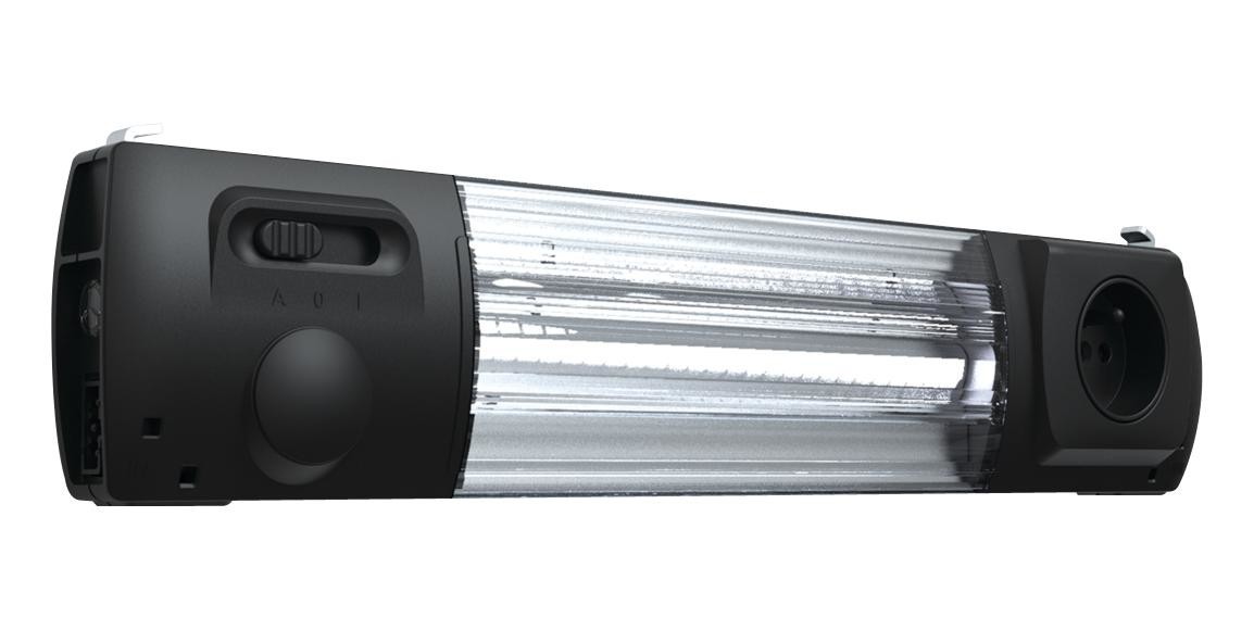 nVent Hoffman El900Dsus Led Light Bar, 900Lm, 4000K, 9W, 125Vac