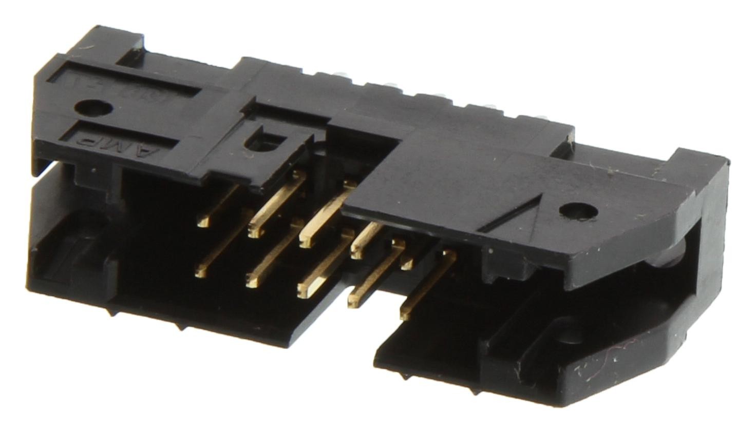 Amp Connectors / Te Connectivity 1658694-6 Wtb Conn, Header, 10Pos, 2Row, 2.54mm