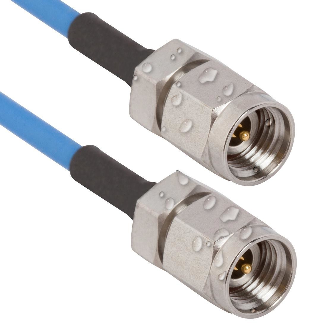Amphenol SV Microwave 7015-1051 Cable Assy, 2.92mm Plug-Plug, 12