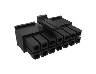 Amphenol Communications Solutions 10127716-08Lf Connector Housing, Rcpt, 8Pos, 3mm