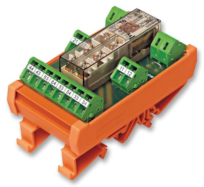 Te Connectivity 1-1415060-1 Relay, Safety, 3Pst-No, Nc, 250Vac, 8A