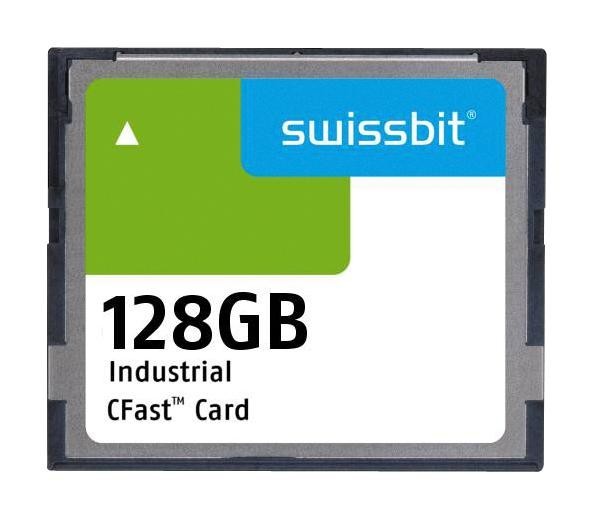 Swissbit Sfca128Gh2Ad4To-I-Lt-236-Std Memory Card, Cfast, 128Gb, -40 To 85Degc