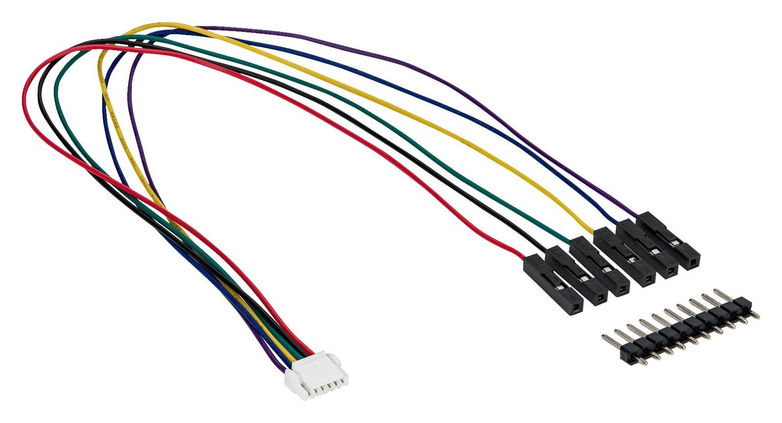 Sensirion Sen5X Jumper Wire Jumper Wire, 6Pos, Plug-Wtb