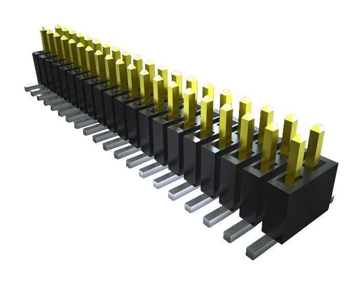 Samtec Ftsh-110-01-L-Dv-K . Connector, Header, 20Pos, 2Row, 1.27mm