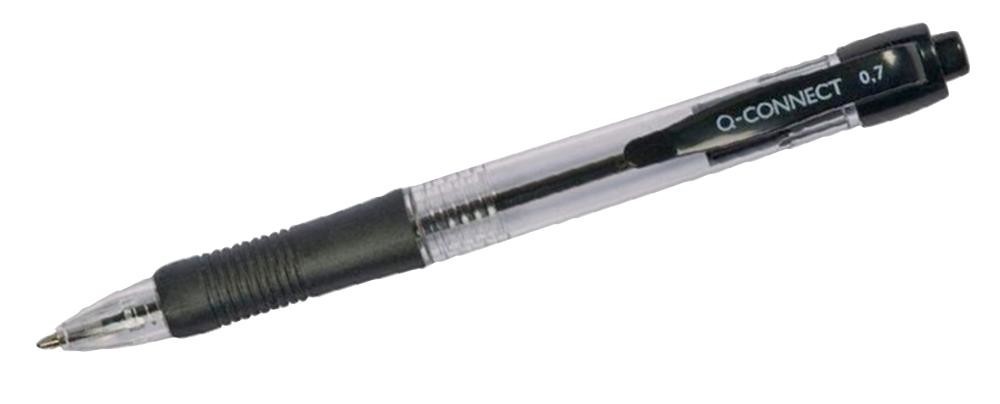 Q Connectorect Kf00267 Pen Retractable Black 10Pk