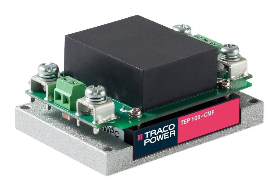 TRACO Power Tep 100-2412-Cmf Dc-Dc Converter, 12V, 8.4A