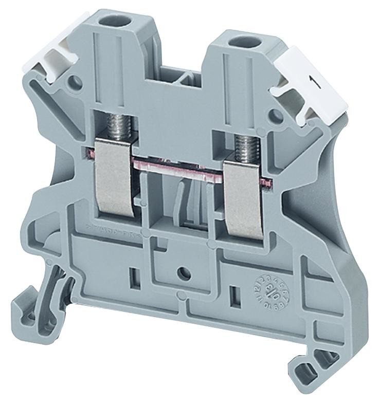 Phoenix Contact 3044076 Terminal Block, Din Rail, 2Pos, 12Awg