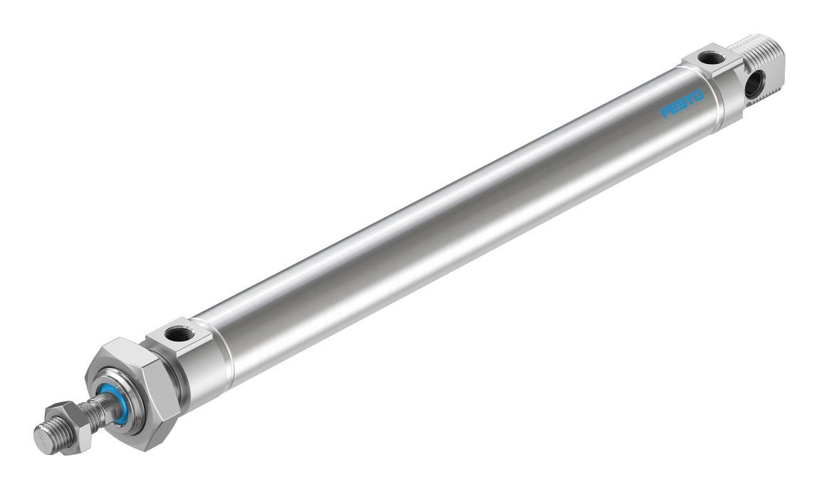 Festo Dsnu-25-200-Pps-A Cylinder, Dbl Acting, 25mm, 10Bar, 200mm