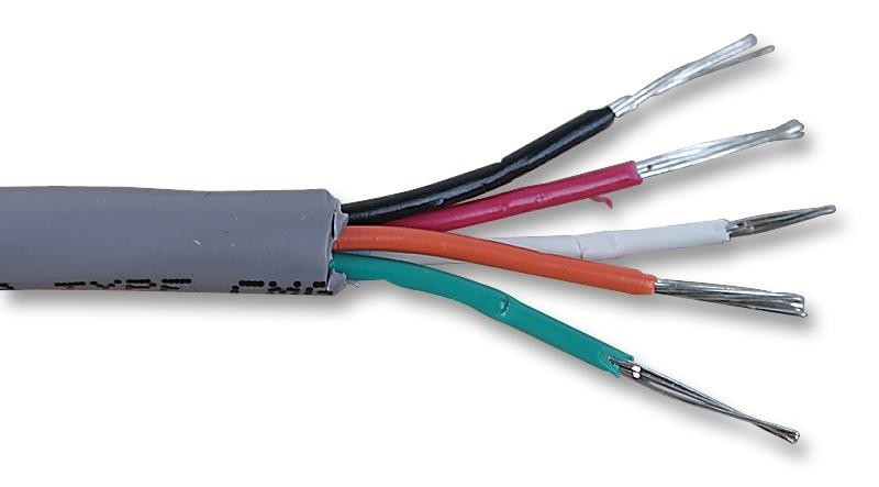 Alpha Wire 1175L Sl005 Cable, 22Awg, Lszh, 5 Core, 30.5M