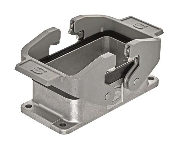 HARTING 09628102301 Housing, Bulkhead, 10B, 2 Lever