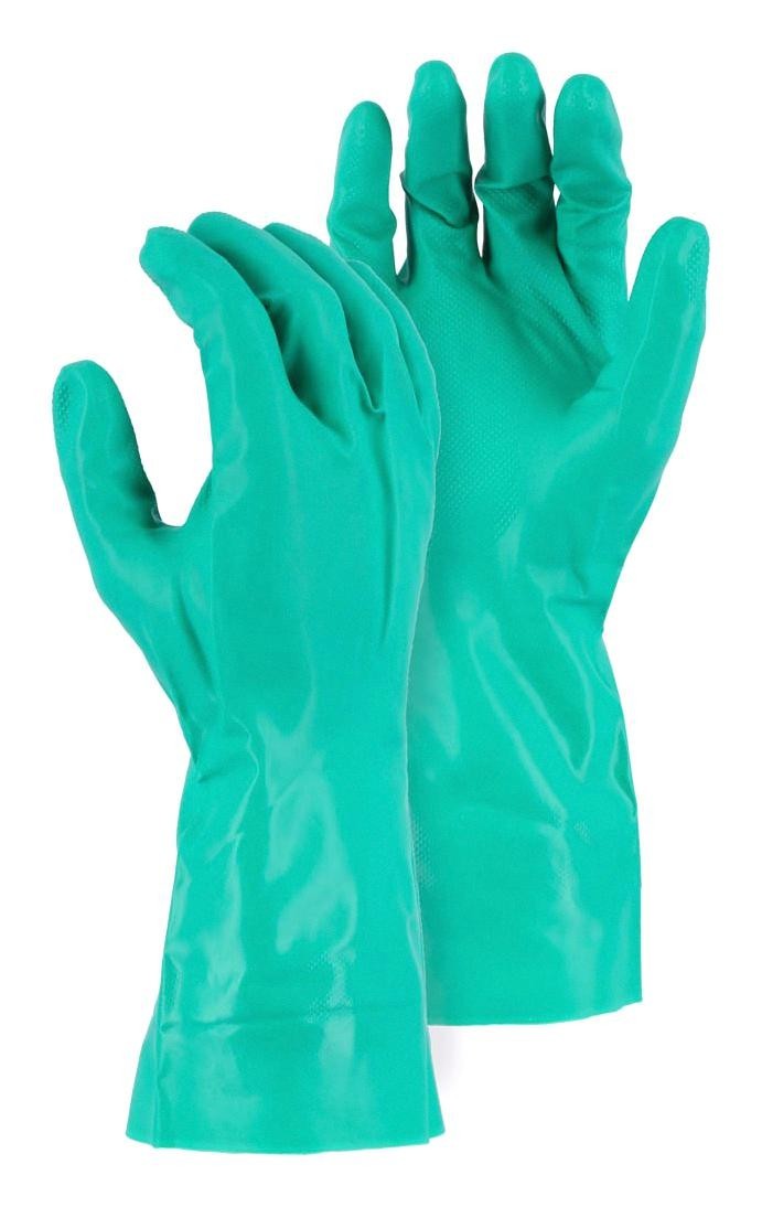 Majestic 3247/s Glove, Safety, Diamond Grip, S, Green