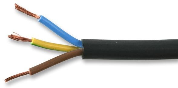 Pro Elec Pelb1231 Cable 3183Y 1.25mm Flex Black 100M