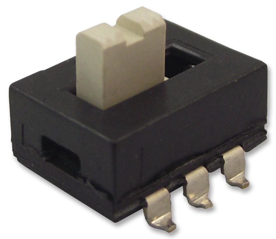 Alcoswitch / Te Connectivity 1-1825010-8 Slide Switch, 4Pdt, 0.3A, 115Vac, Smd