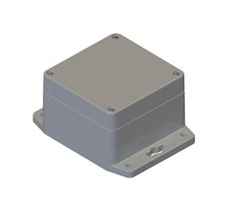 Serpac Rbf33P06G16G Enclosure, Flanged, Grey, Pc