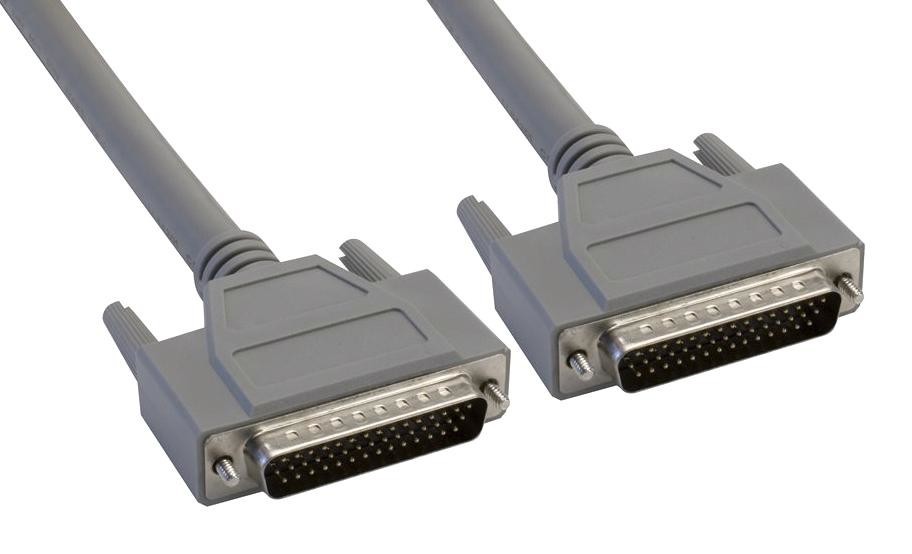 Amphenol Cables on Demand Cs-Dsdhd44mm0-002.5. Cable Assy, 44P Hd Db Plug-Plug, 2.5Ft