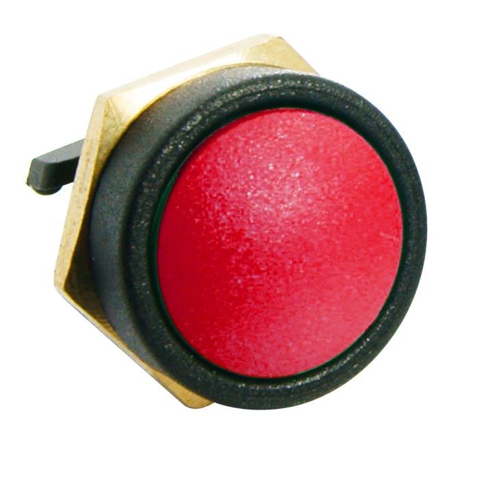 Itw Switches 49-59122 Switch, Round, Red