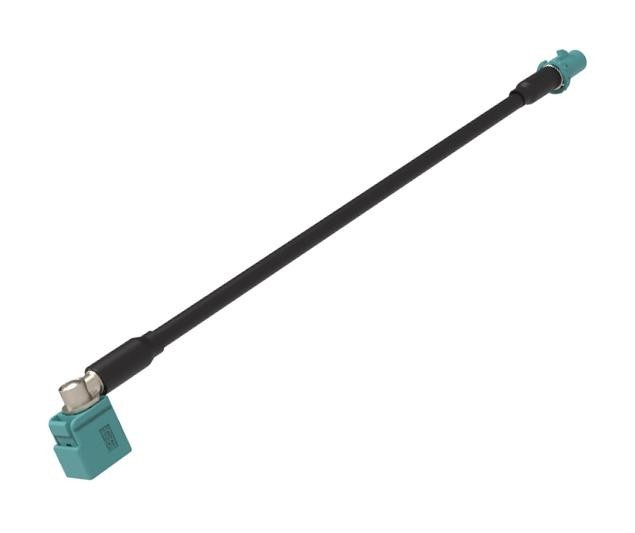 Amphenol RF 095Fjzfpzag-012 Rf Coax Cable, Fakra R/a Jack-Plug, 12