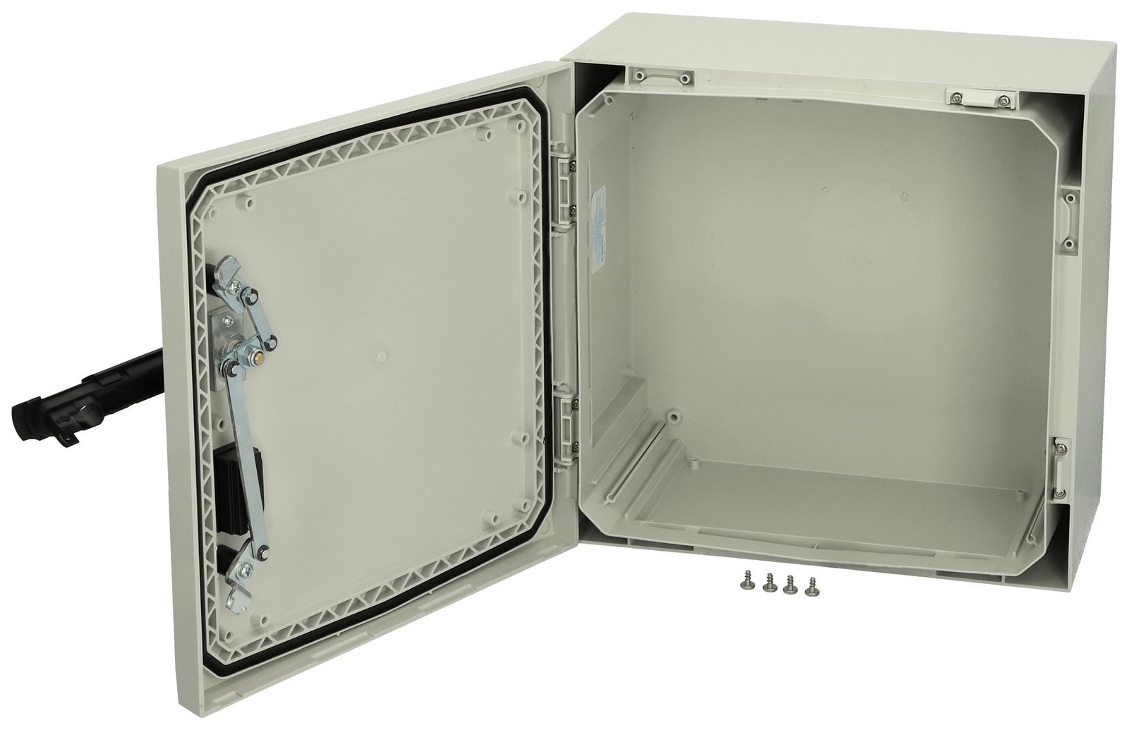 Fibox Arca 404021S No Mp Enclosure, 400mm X 400mm X 210mm, Handle