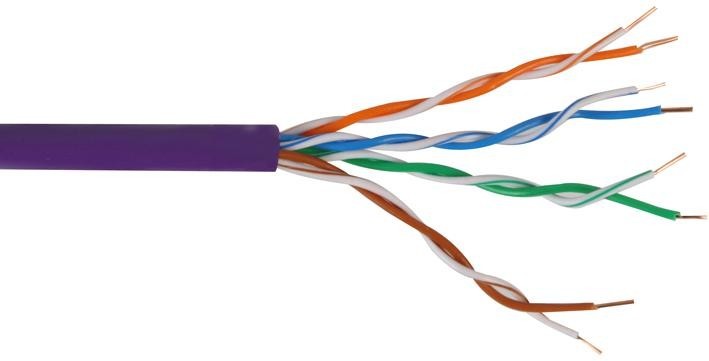 Pro Elec Pelb0003 Cable Category 5E Lsoh 305M Violet