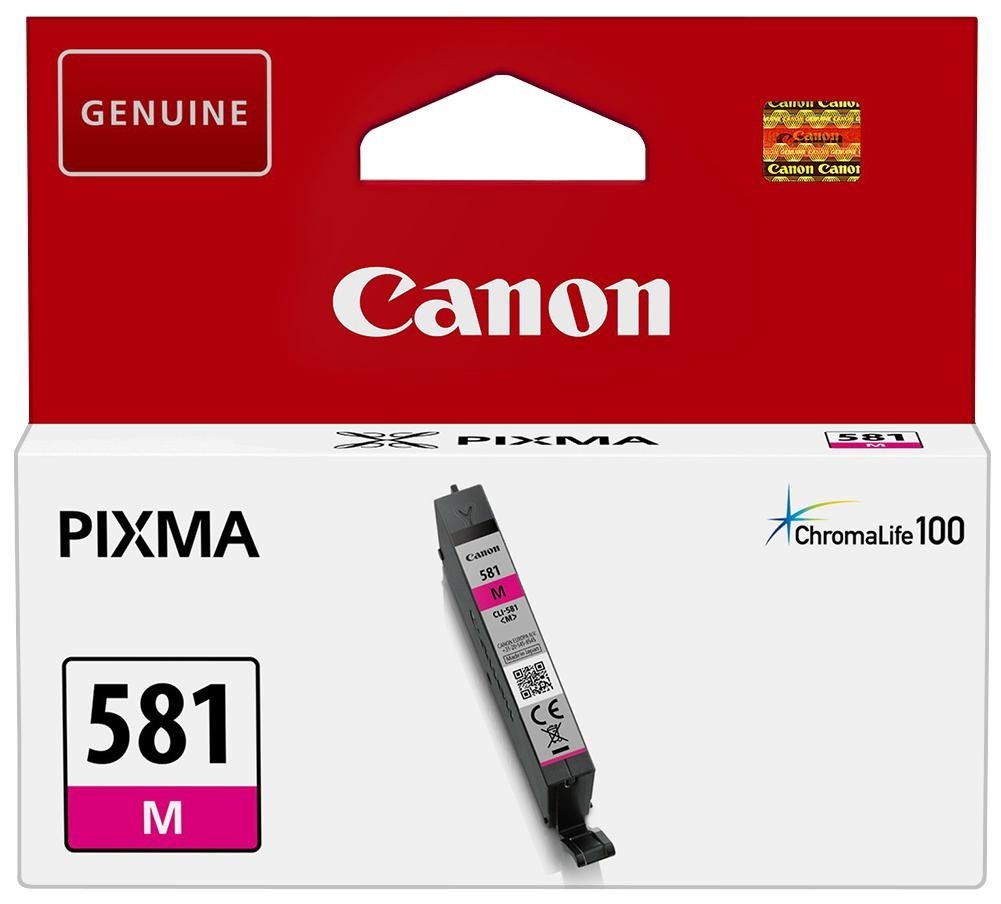 Canon 2104C001 Ink Cartridge, Cli-581M, Magenta
