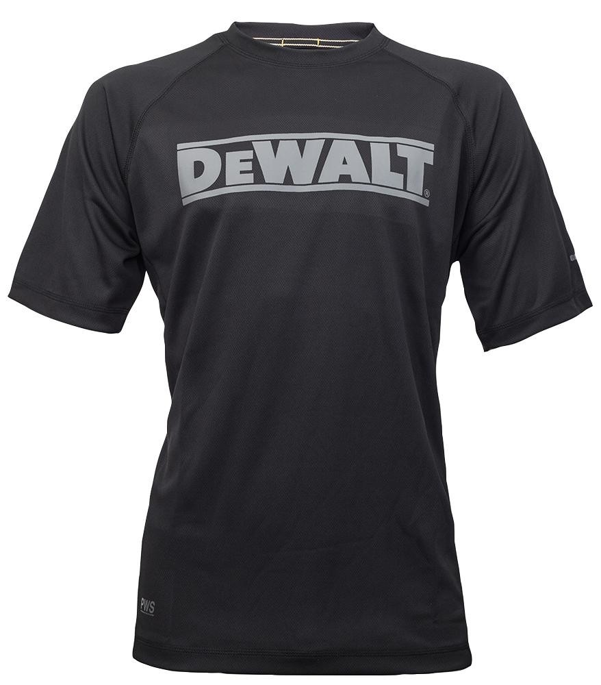 Dewalt Workwear Easton M Black Performance Wicking T-Shirt - M