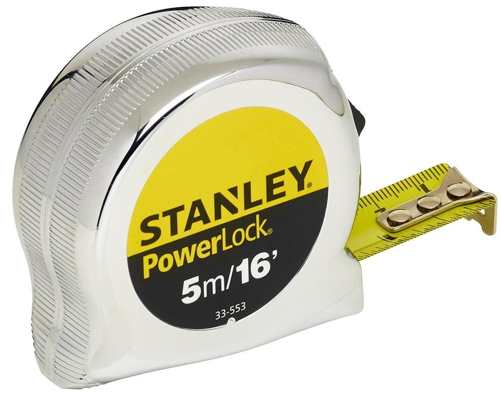 Stanley 0-33-553 Tape Measure, Powerlock, 5M/16'
