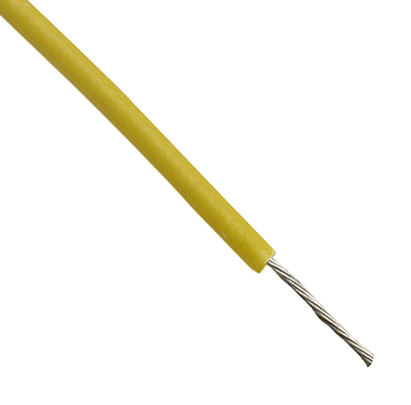 Alpha Wire 1808 Yl001 Hook-Up Wire, 0.2mm2, 305M, Yellow