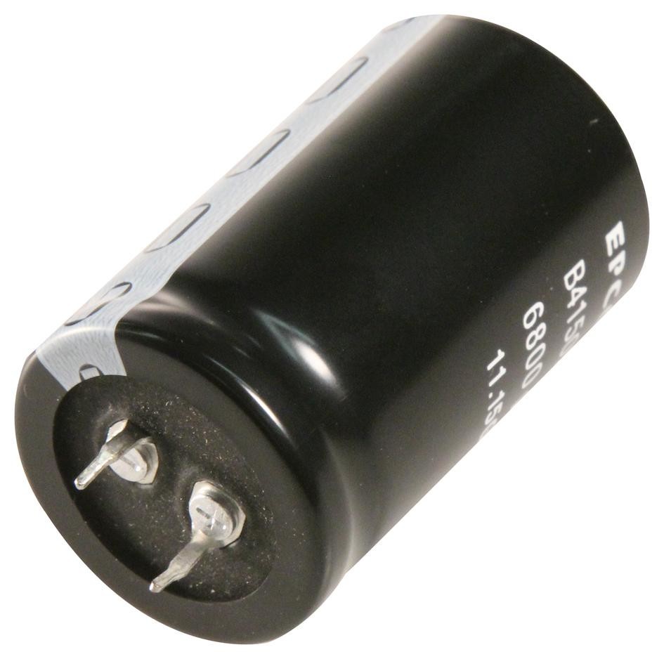 EPCOS B43624A2228M000 Capacitor, 2200Uf, 200V, Alu Elec, Snap-In