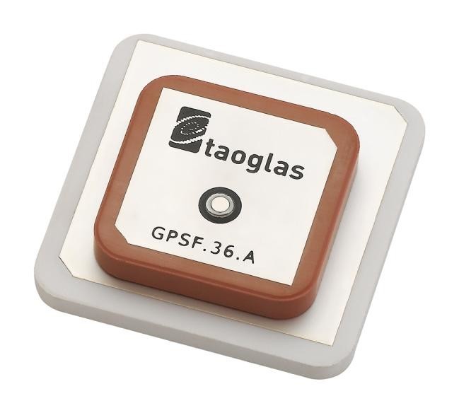 Taoglas Gpsf.36.7.a.30 Rf Antenna, Patch, 1.575Ghz, Adhesive