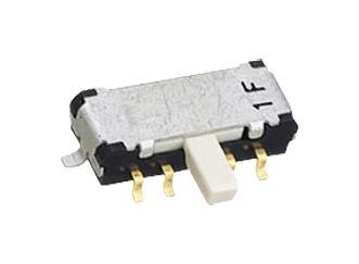 NIDEC Components Cms-2214Tb Slide Switch, Dpdt, 0.1A, 12Vdc, Smd