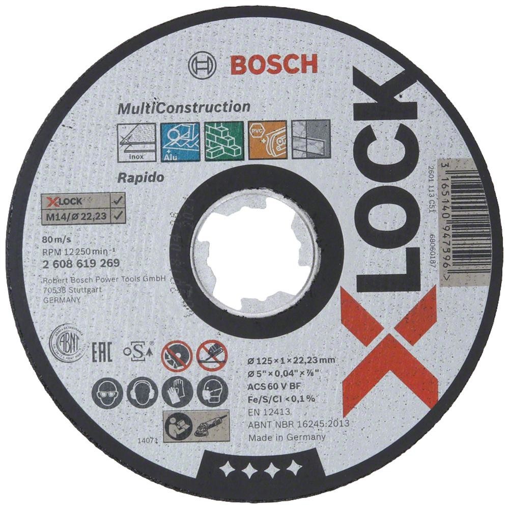 Bosch Professional (Blue) 2608619269 Grinding Disc, 80Mps, 22.23mm Bore