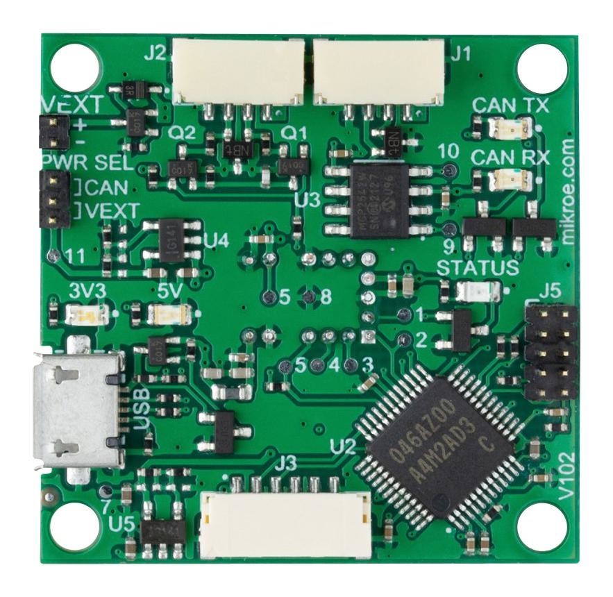 MikroElektronika Mikroe-5630 Tof Sensor Board, Distance/motion Mesrmt