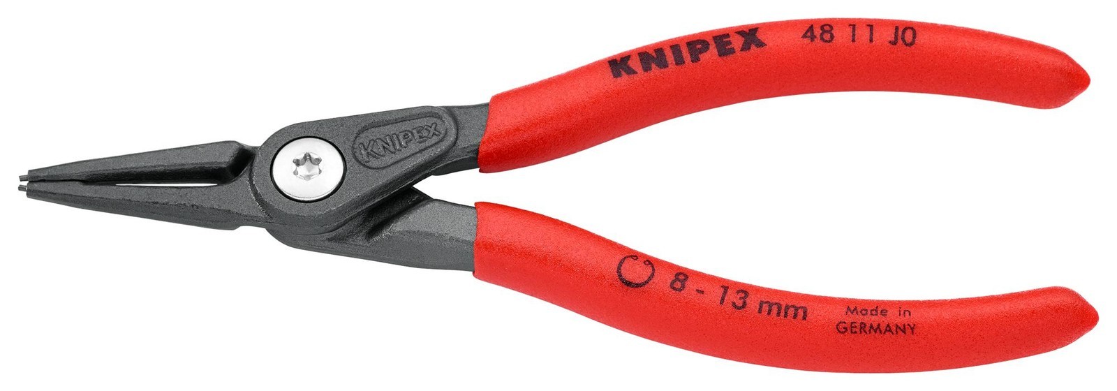 Knipex 48 11 J0 Circlip Plier, Int, Straight