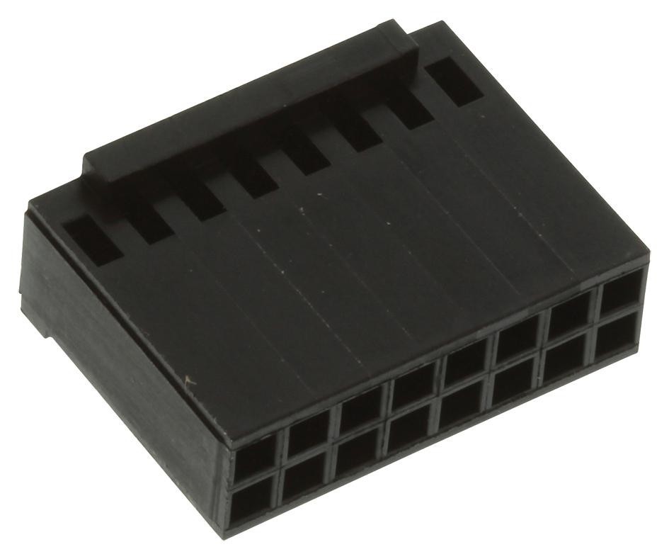 Amp Connectors / Te Connectivity 1-87631-2 Connector, Rcpt, 16Pos, 2Rows, 2.54mm