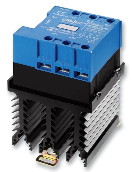 Celduc Sit865390 Contactor, Solid State, 3-Phase