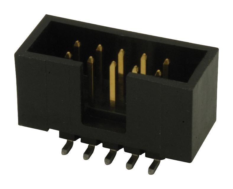 Amphenol Communications Solutions 72454-010Vlf Connector, Header, 10Pos, 2Row, 2.54mm, Smt