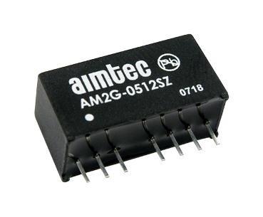 Aimtec Am2G-0515Dz Dc-Dc Conv, 15V/-15V, 0.067A/-0.067A